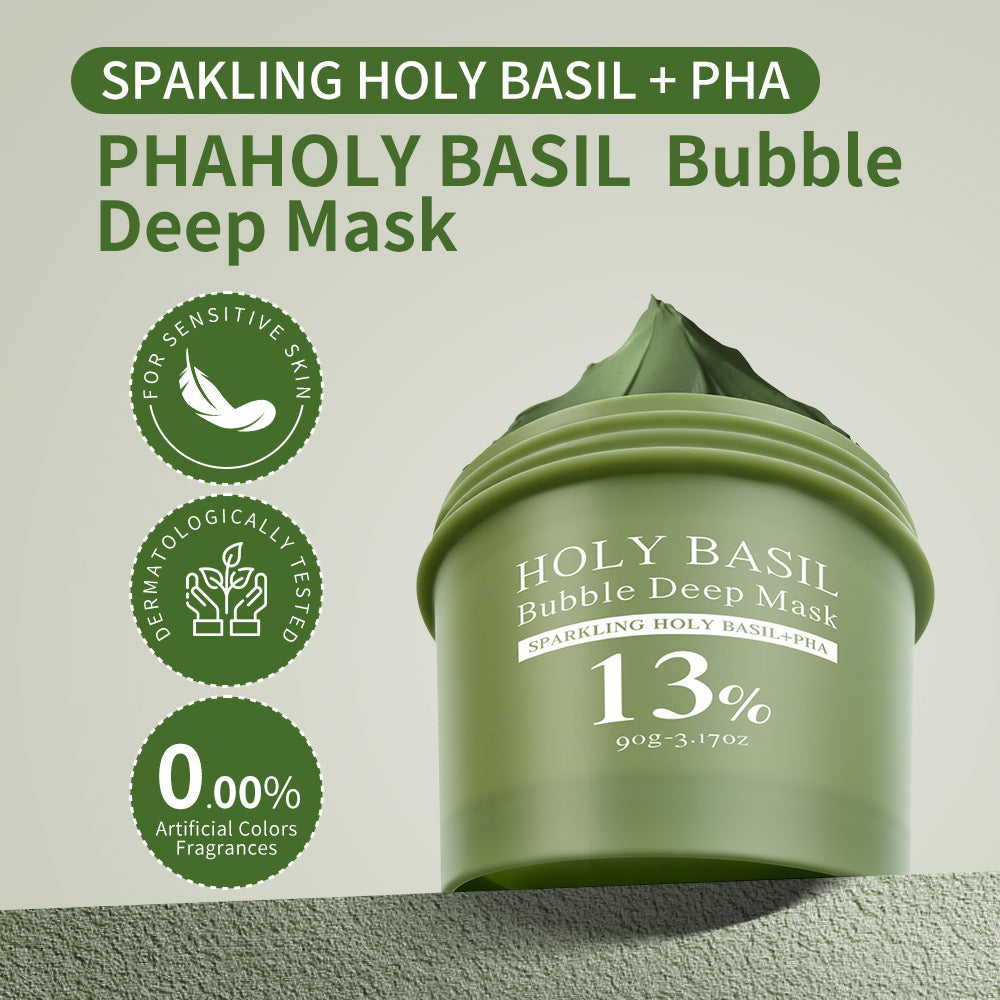 Holy Basil Deep Bubble Mask Detox, Deep Clean,