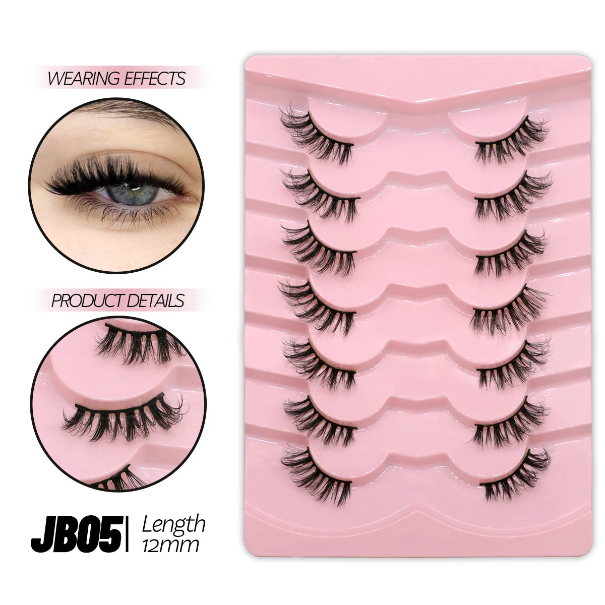 Natural Elegance Half Lashes™
