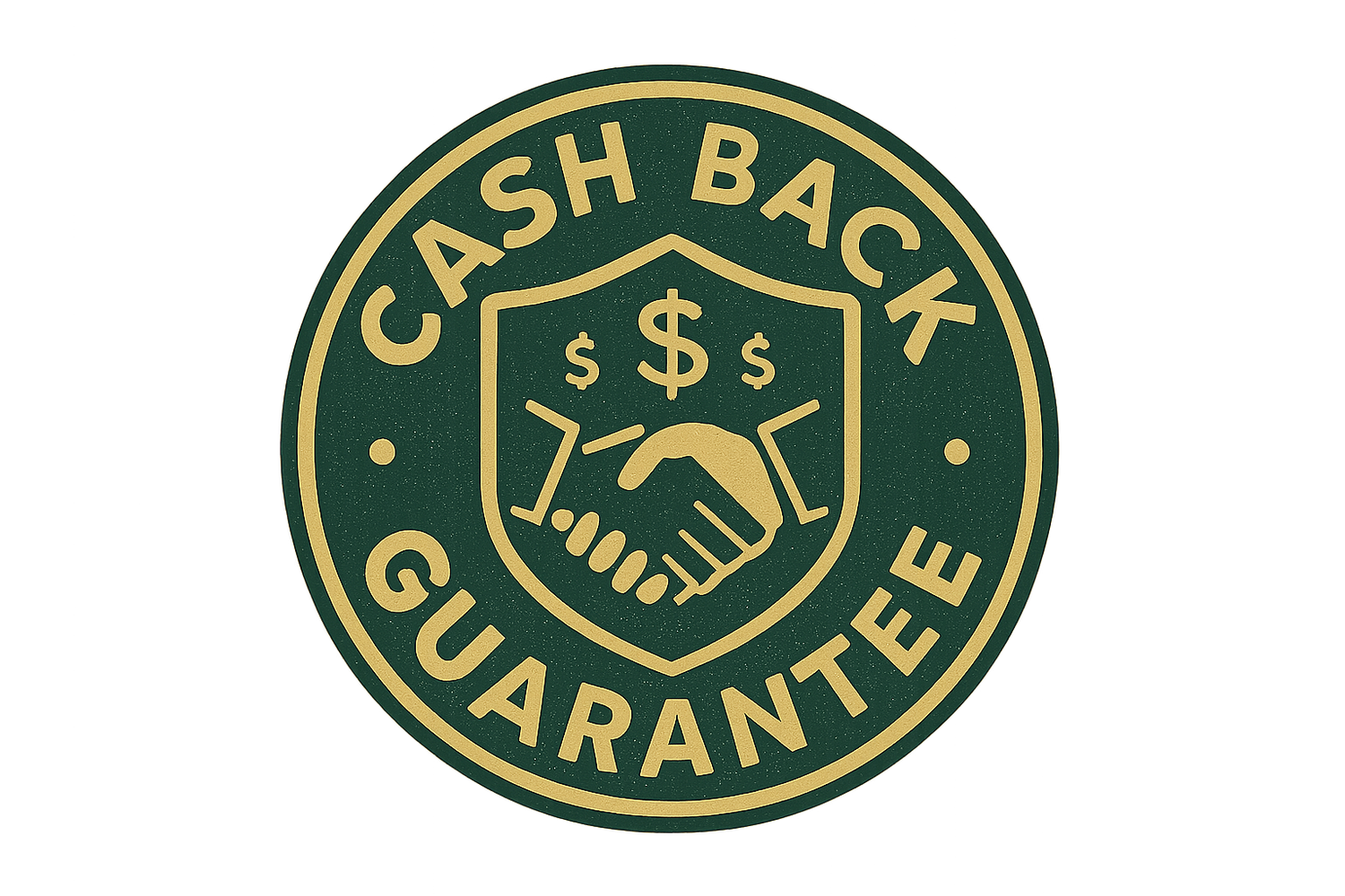 cash back guarantee